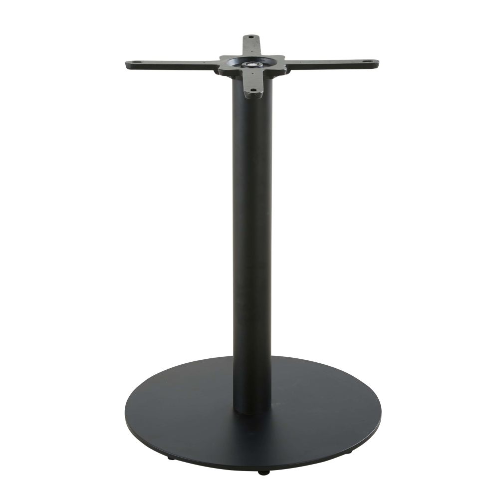 Pata de mesa profesional redonda de metal negro A.73 EStilo contemporáneo Maisons du Monde