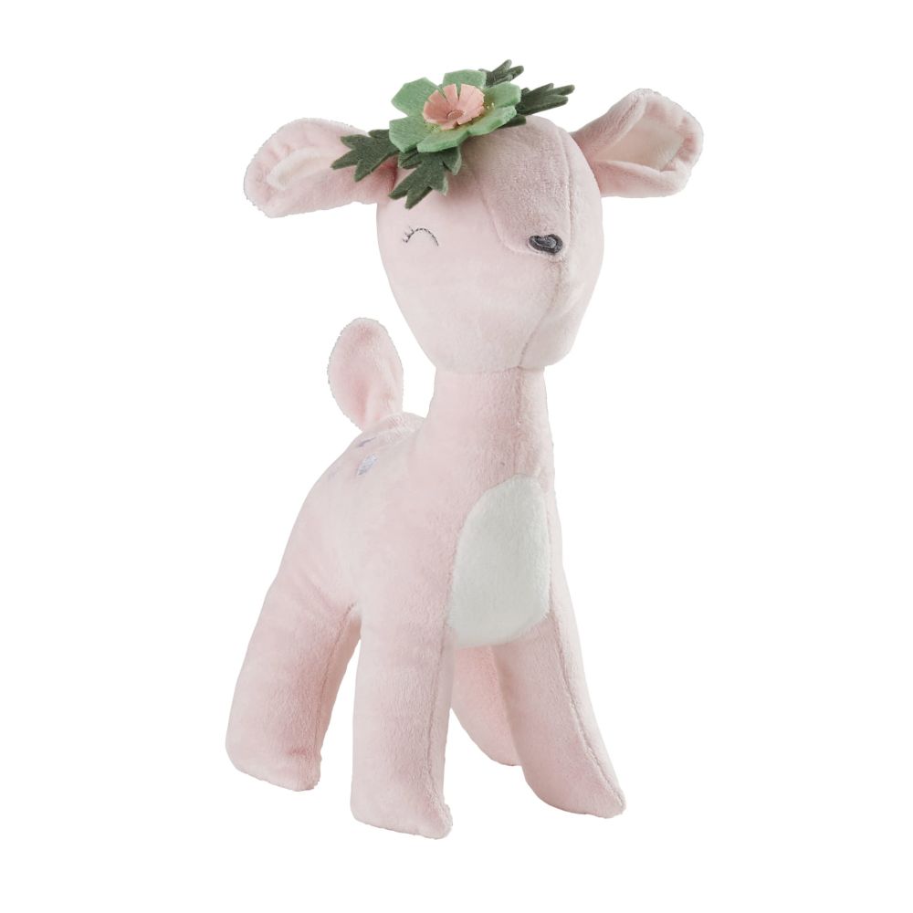Peluche biche rose Peluche biche rose