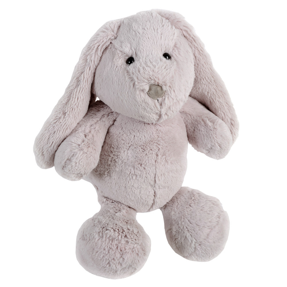 Peluche enfant lapin grise H 35 cm (photo) Peluche enfant lapin grise H 35 cm