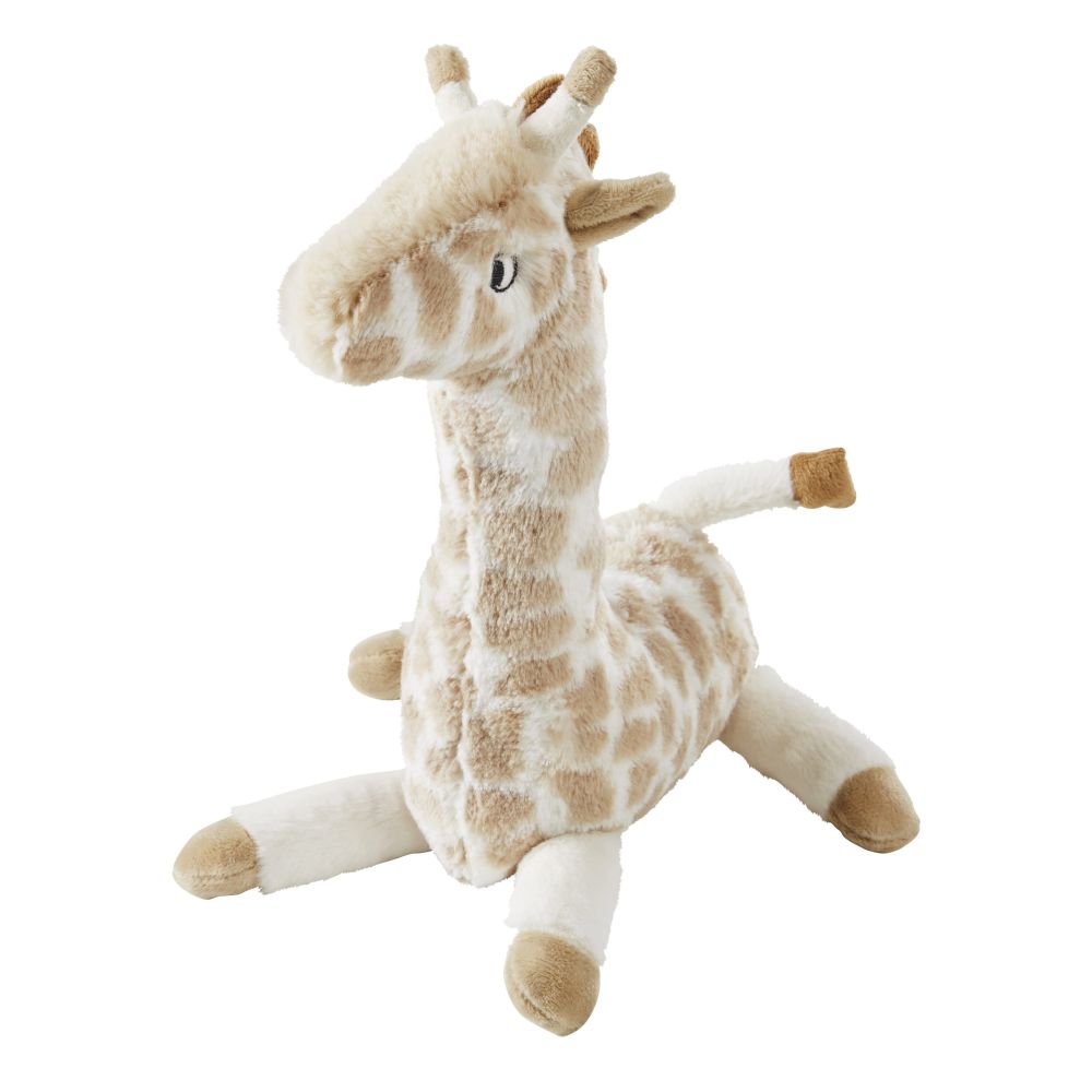 Peluche girafe marron et beige Peluche girafe marron et beige