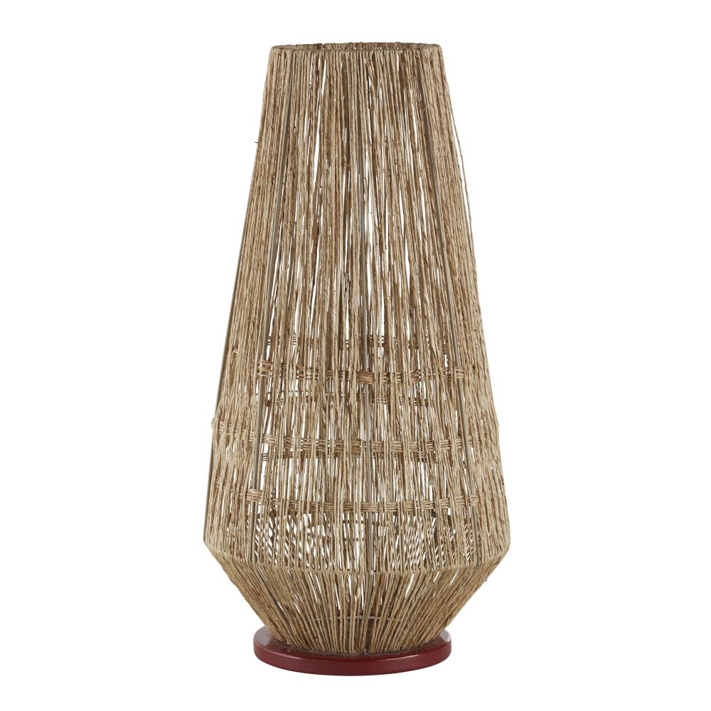 Photophore en jute Photophore en jute