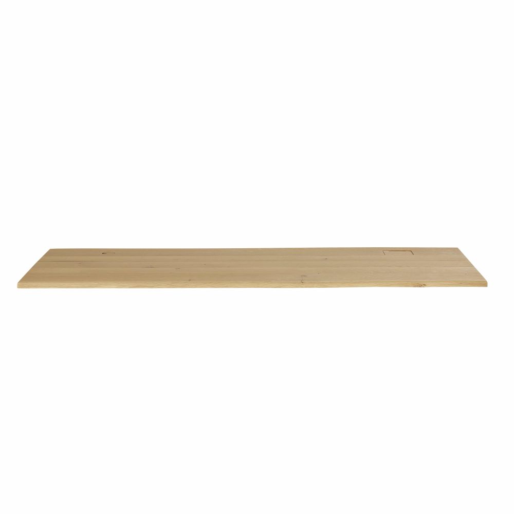 Piano di scrivania modulabile professionale collegabile - Modello Esotico - Beige - - Legno - Maisons du Monde