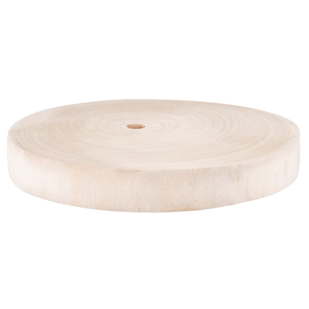 Plateau rondin en paulownia Plateau rondin en paulownia
