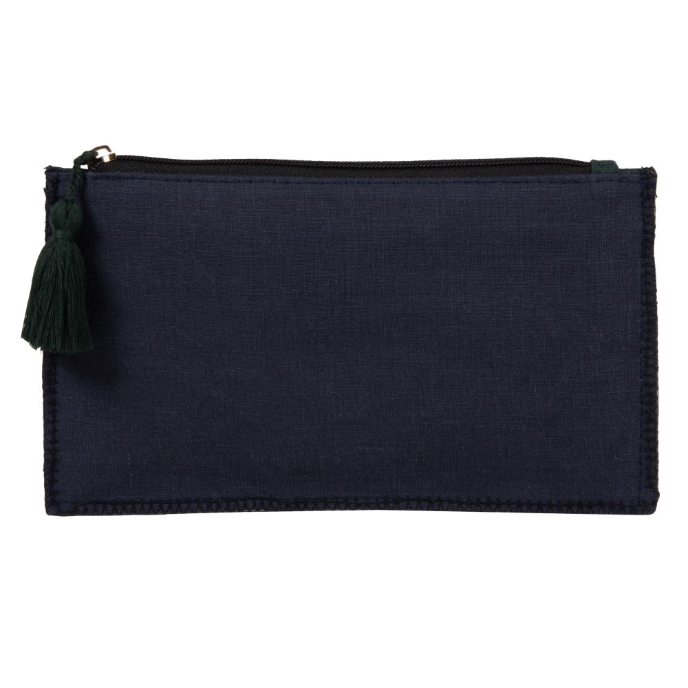 Pochette verte et bleue Pochette verte et bleue