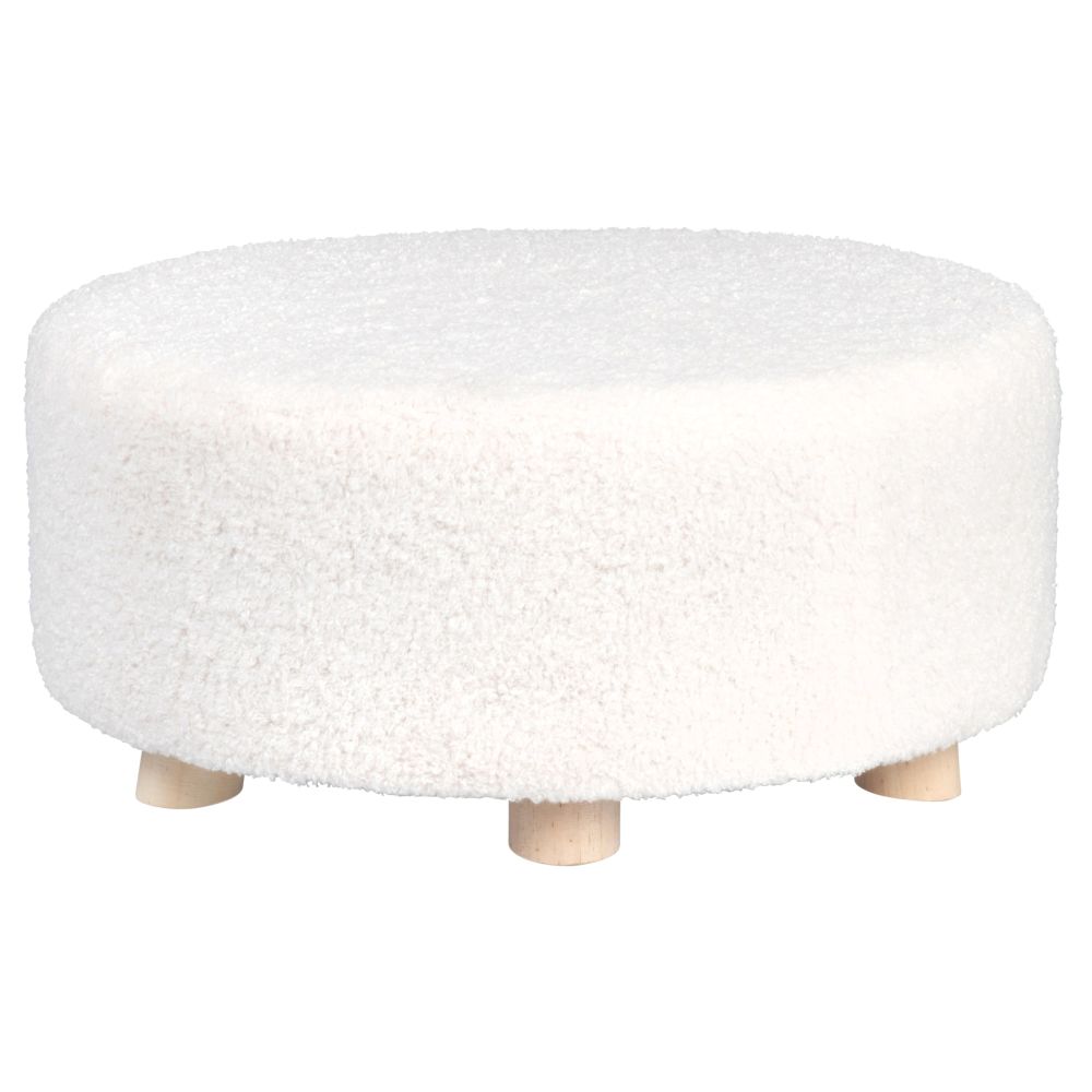 Pouf blanc Pouf blanc