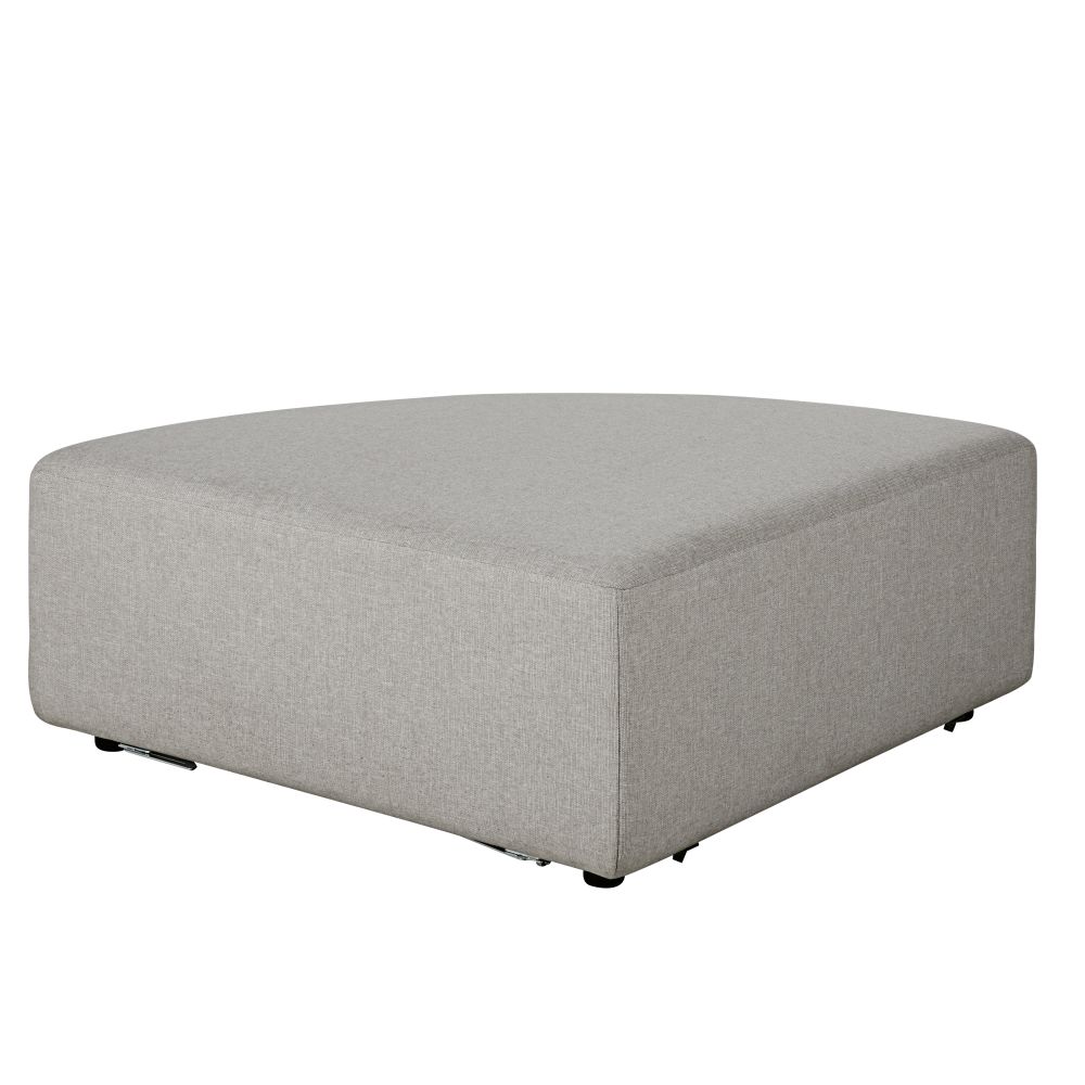 Pouf pour canapé modulable quart de rond (photo) Pouf pour canapé modulable quart de rond