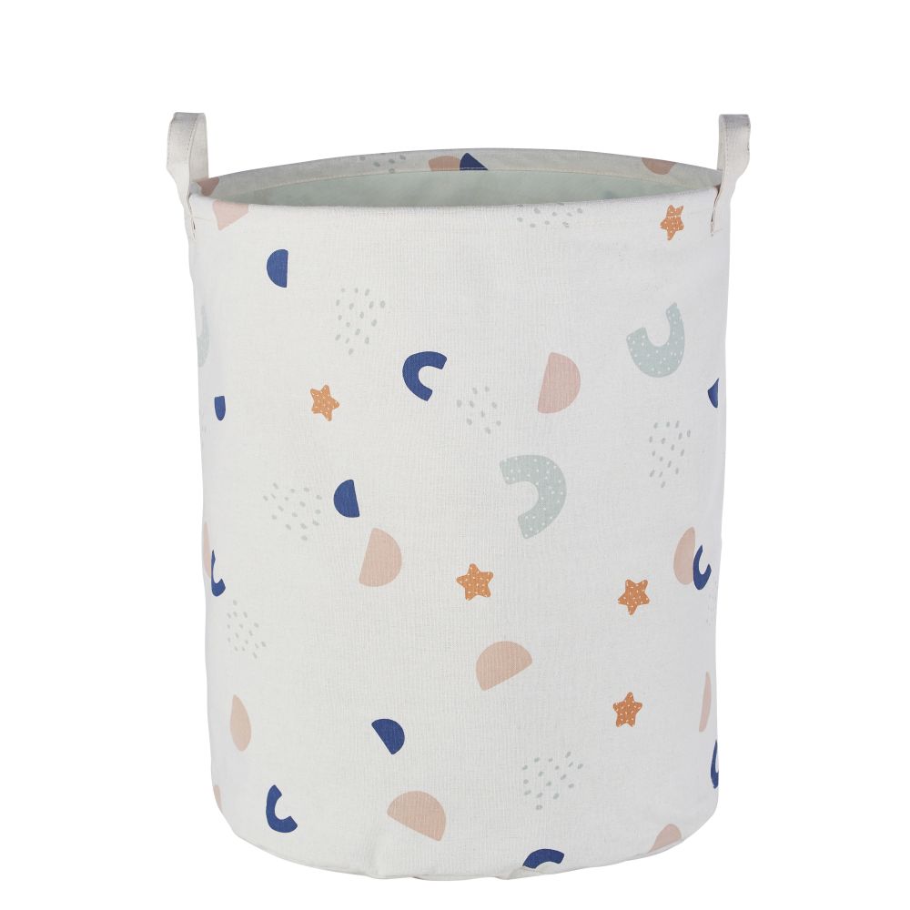 Sac de rangement enfant motifs multicolores Sac de rangement enfant motifs multicolores
