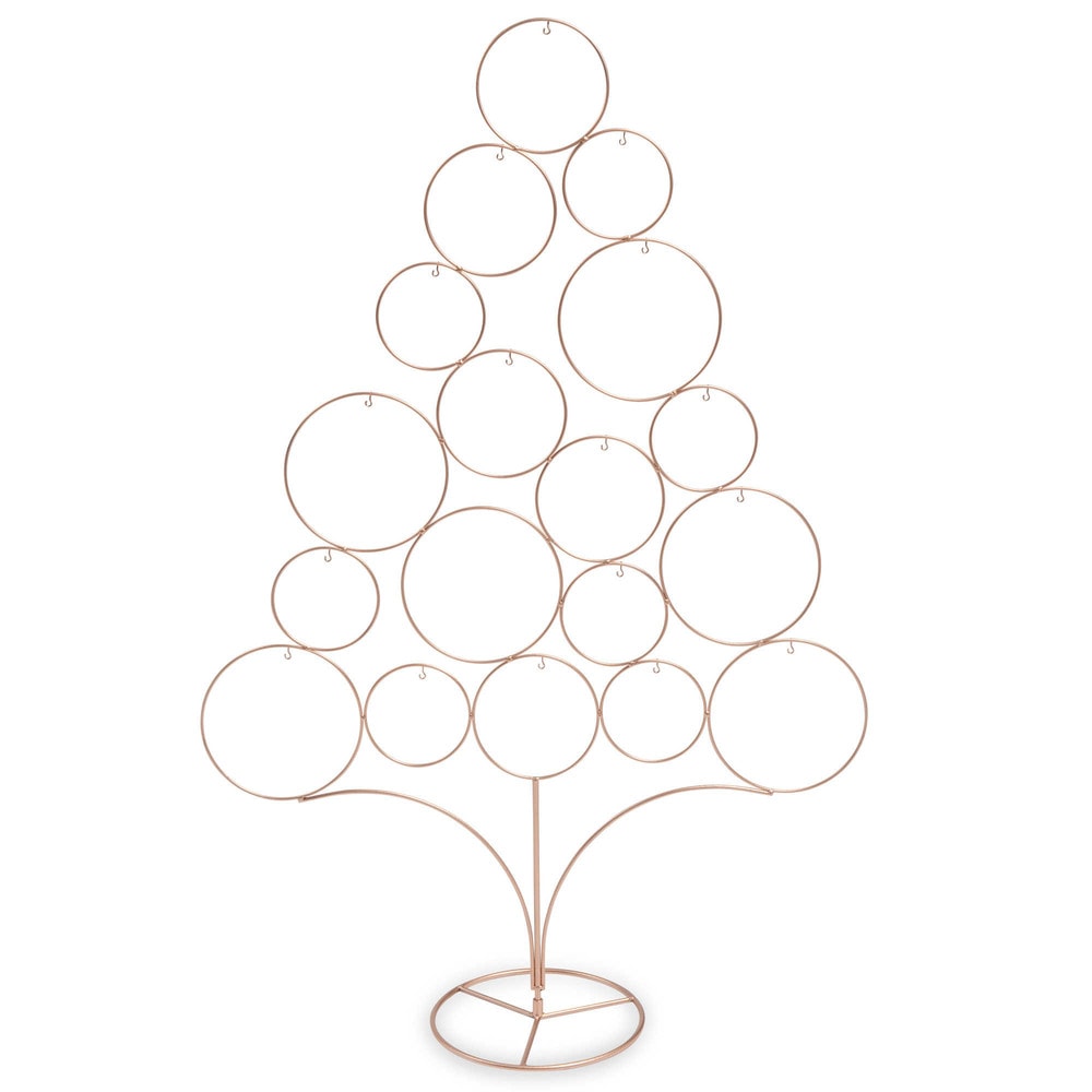 Sapin de Noël en métal doré H95 Sapin de Noël en métal doré H95
