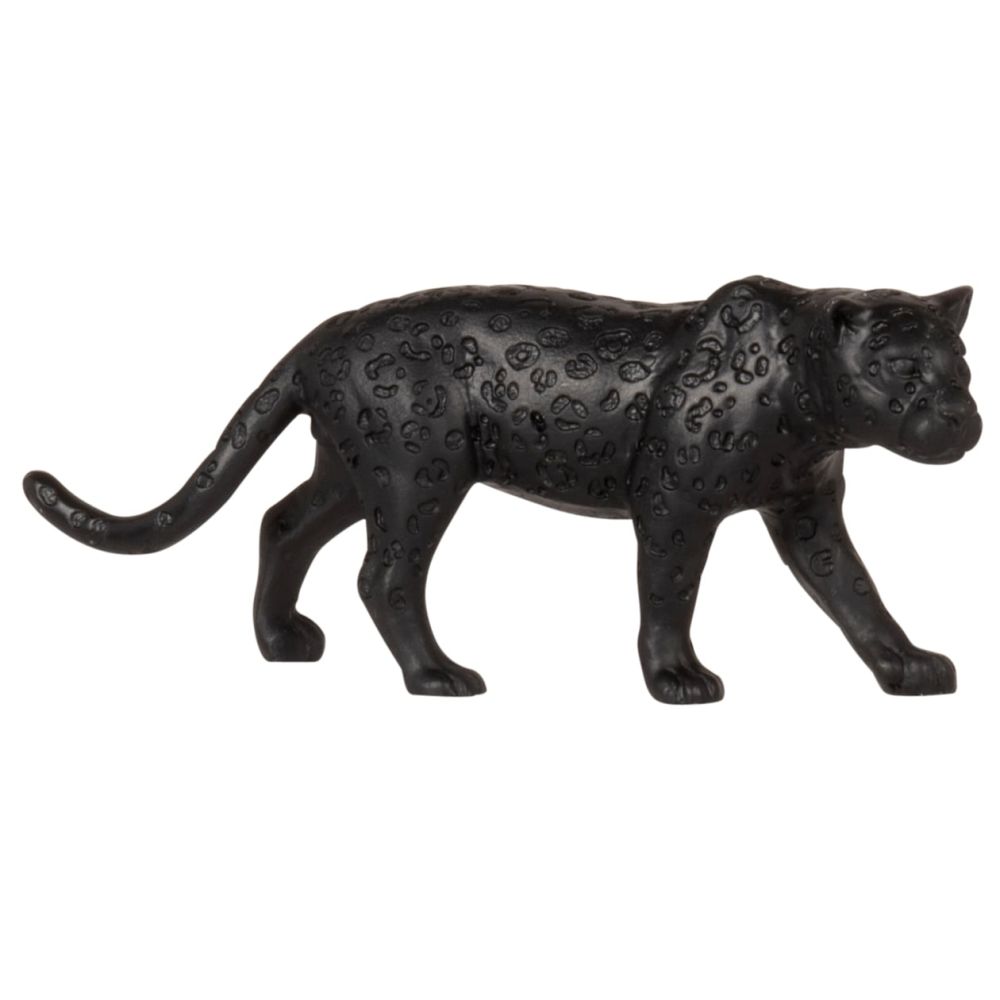 Statuette léopard noir H5 Statuette léopard noir H5