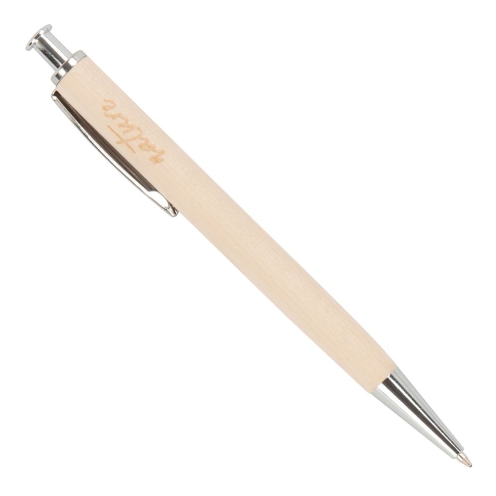 Stylo en bouleau et métal Stylo en bouleau et métal