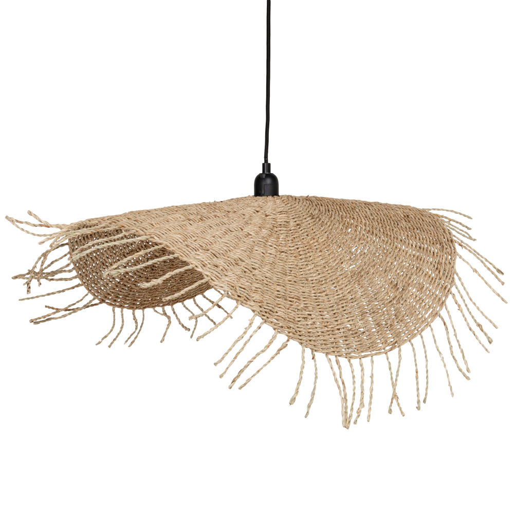 Suspension en jonc de mer D80