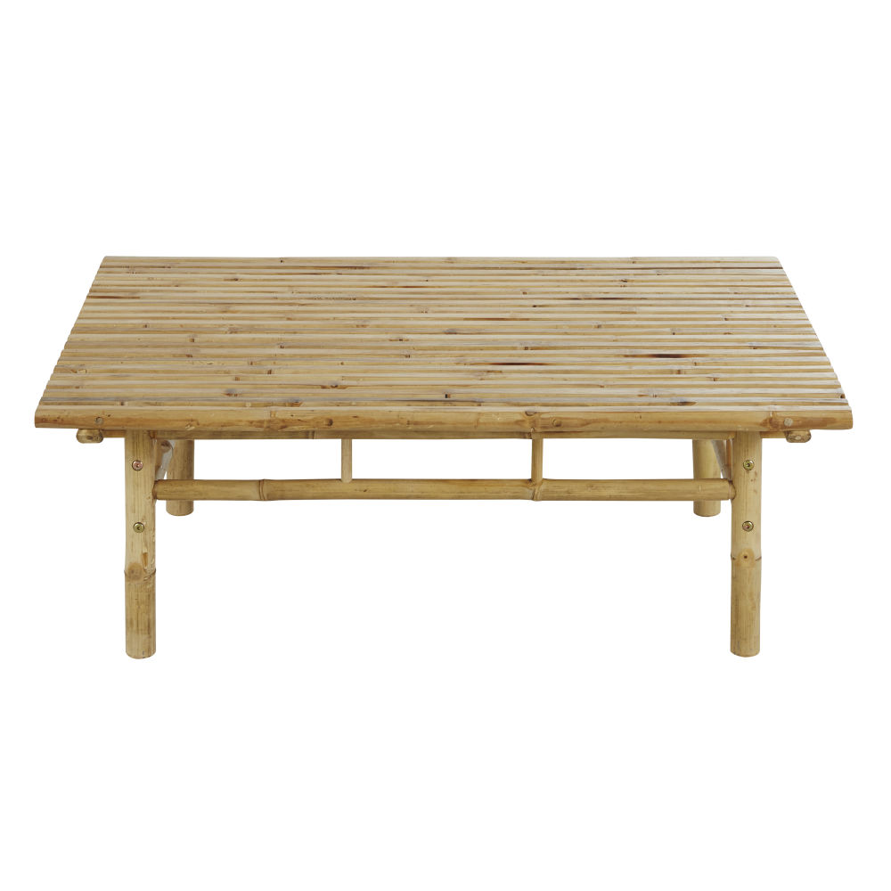 Table basse de jardin en bambou Table basse de jardin en bambou