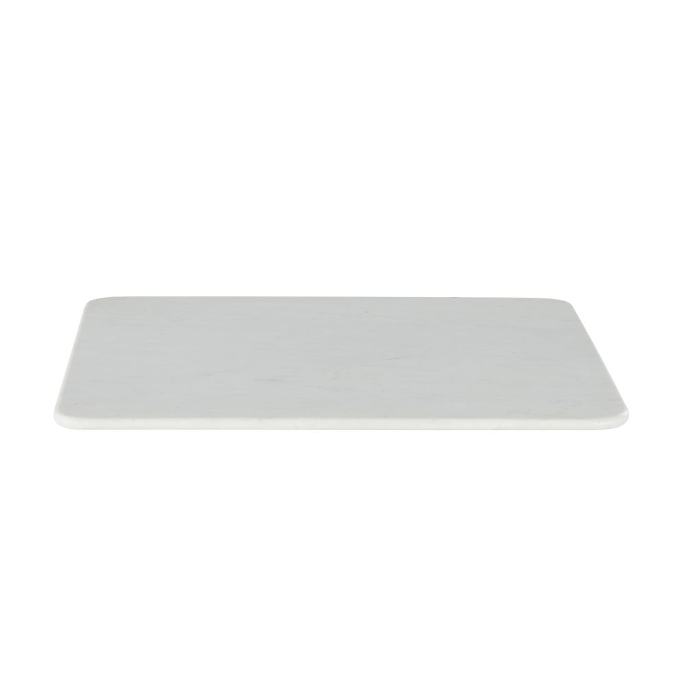 Tablero de mesa profesional de mármol blanco, 2 personas, L. 70 Estilo clásico chic Maisons du monde
