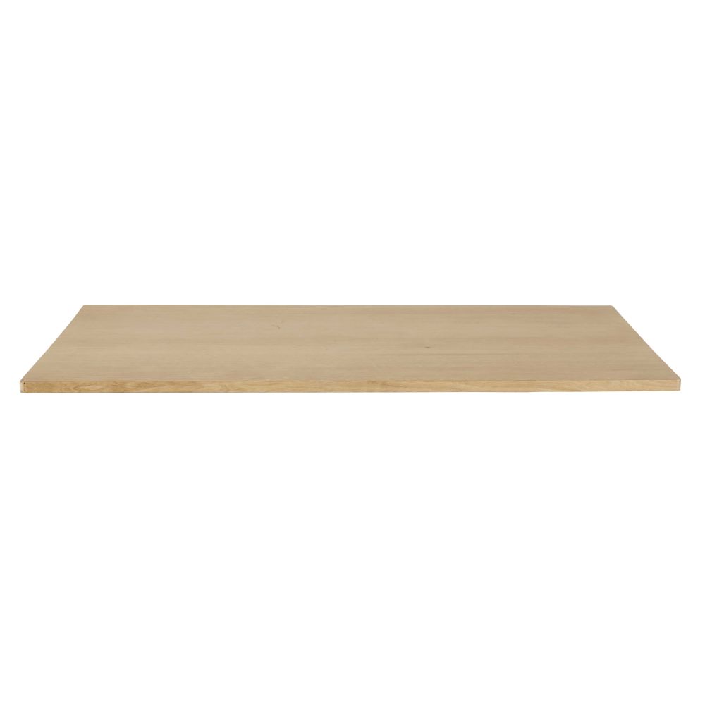 Tablero de mesa profesional roble macizo, 4 personas, L. 120 Estilo contemporáneo Roble Maisons du monde