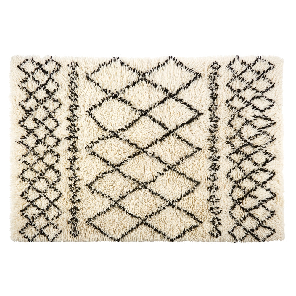 Tapis berbère en laine et coton 160x230