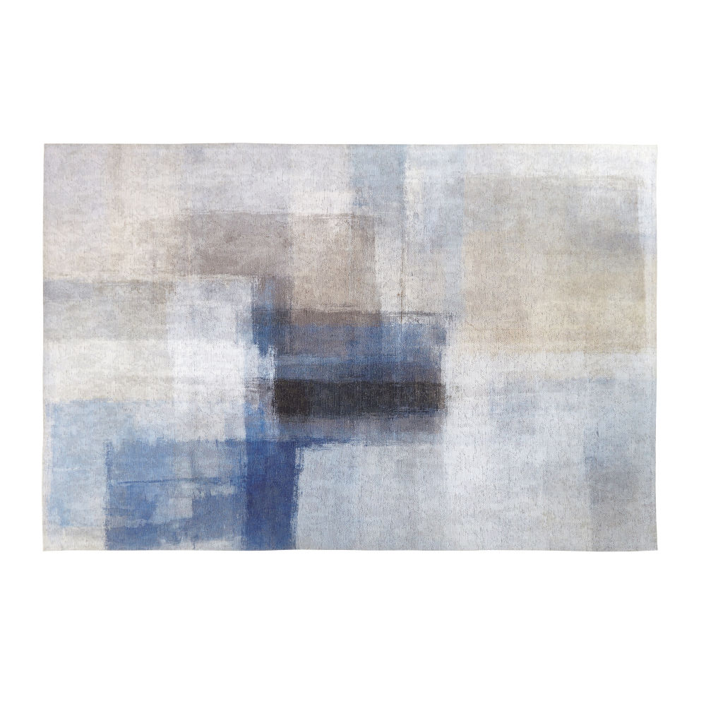 Tapis effet patchwork multicolore 140x200 Tapis effet patchwork multicolore 140x200