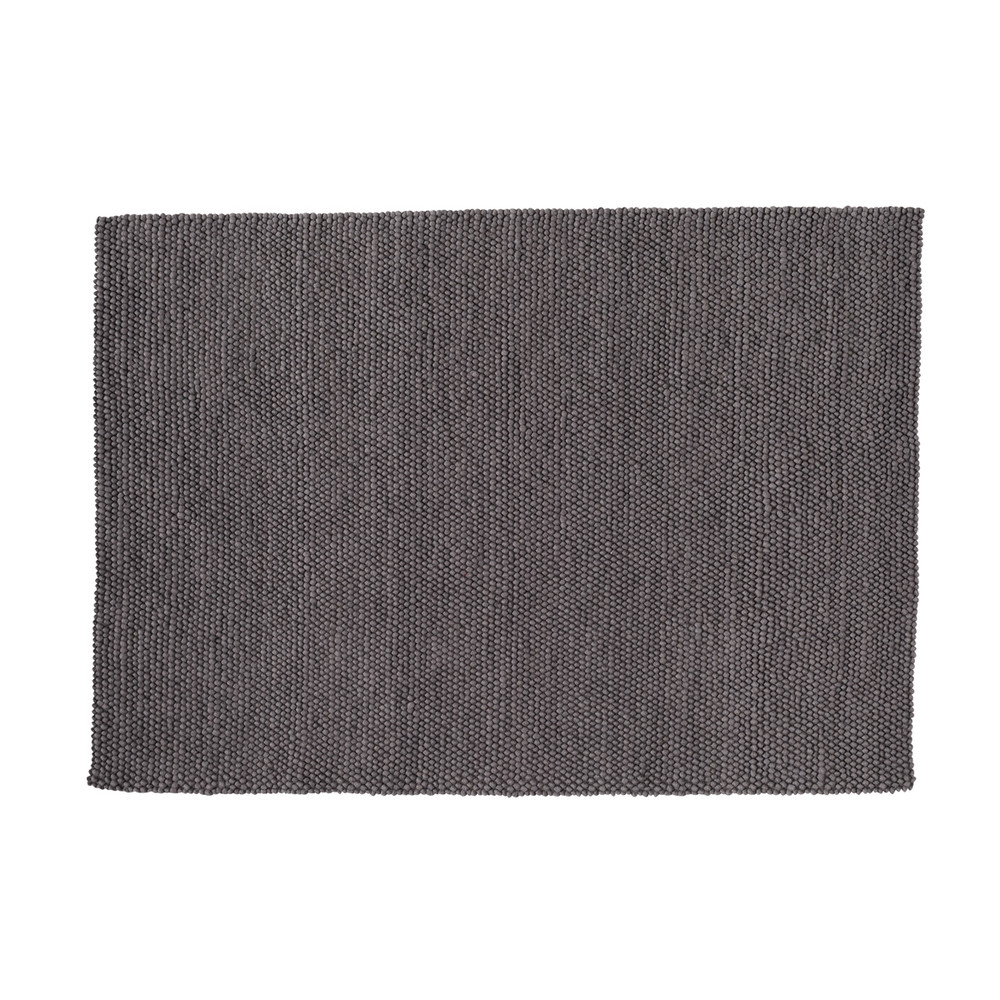Tapis en laine gris 160 x 230 cm