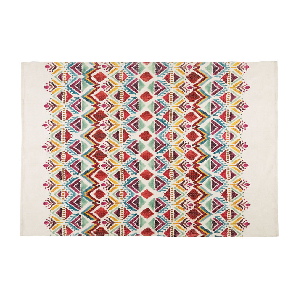 Tapis imprimé multicolore 140x200 Tapis imprimé multicolore 140x200
