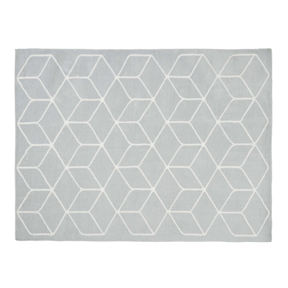 Tapis motifs gris et blancs 140x200cm Tapis motifs gris et blancs 140x200cm