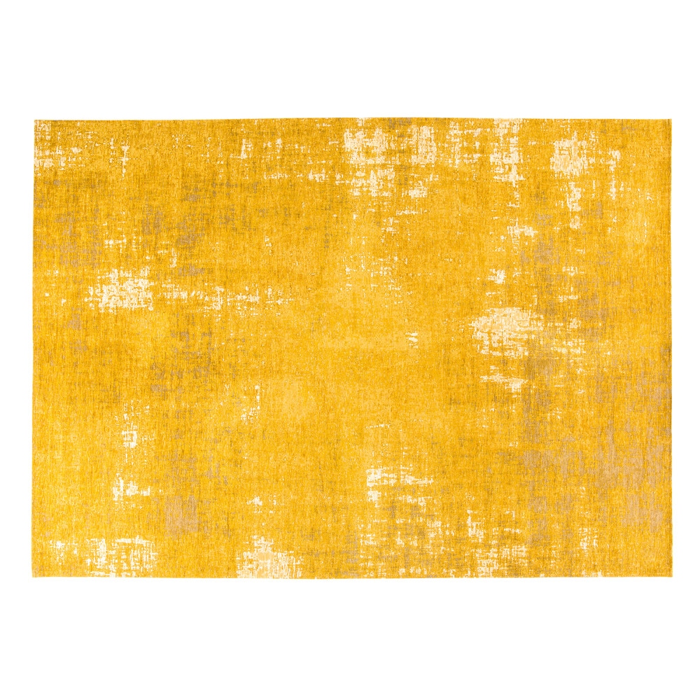 Tapis tissé jacquard jaune moutarde 200x290, OEKO-TEX® Tapis tissé jacquard jaune moutarde 200x290, OEKO-TEX®