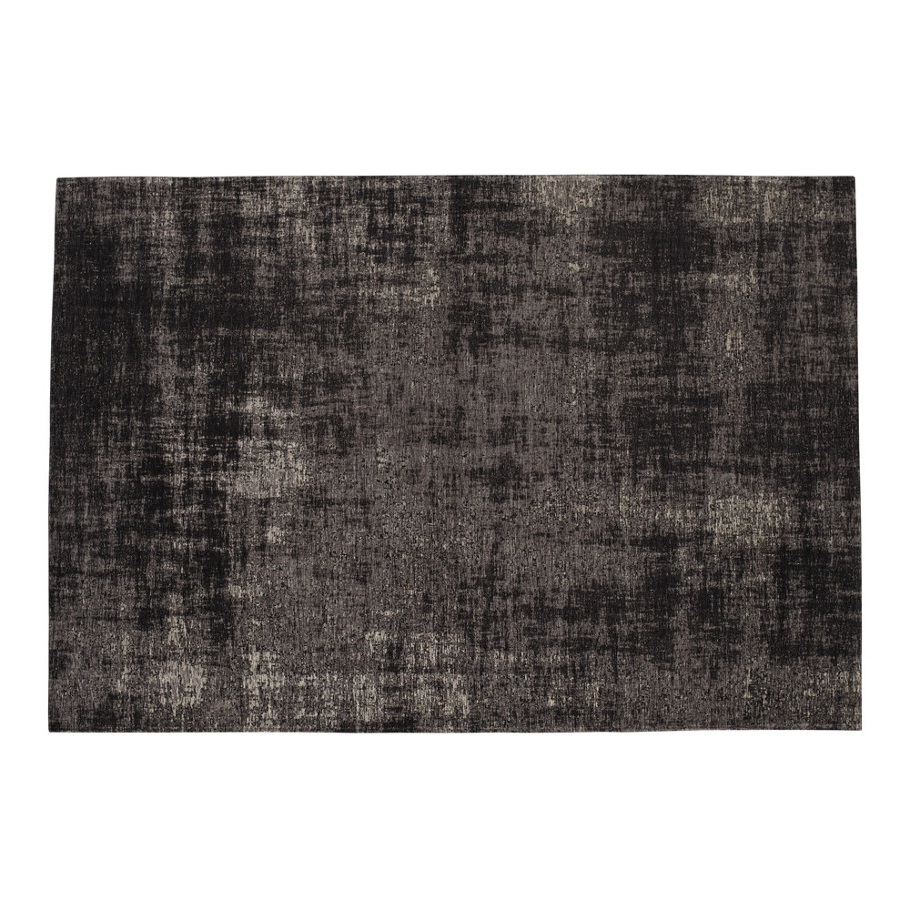Tapis tissé jacquard noir 200x290, OEKO-TEX® Tapis tissé jacquard noir 200x290, OEKO-TEX®
