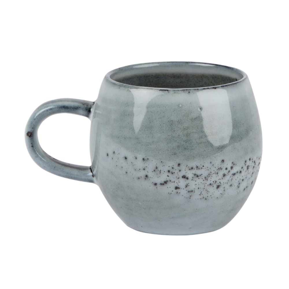Tasse en faïence bleue (photo) Tasse en faïence bleue