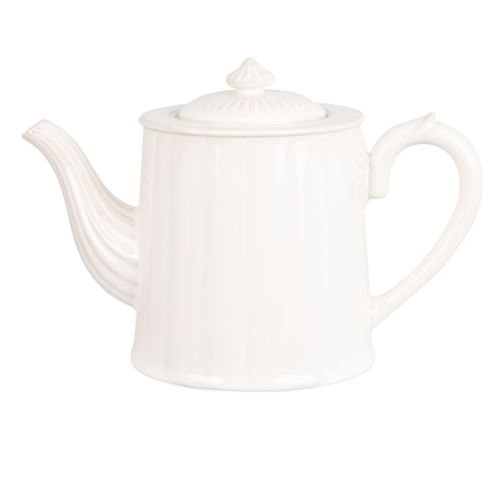 Théière en porcelaine blanche 1L Théière en porcelaine blanche 1L