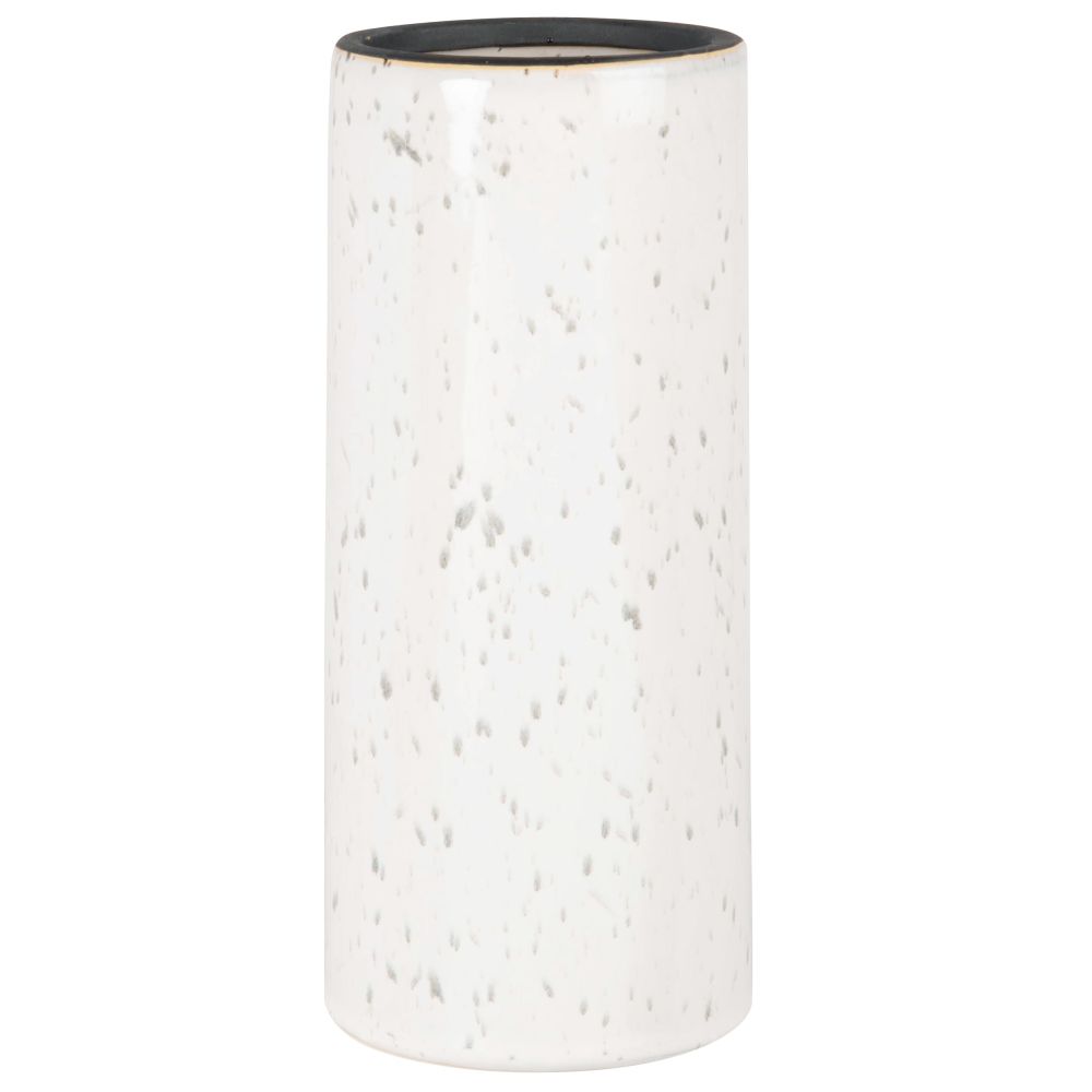 Vase en grès écru H20