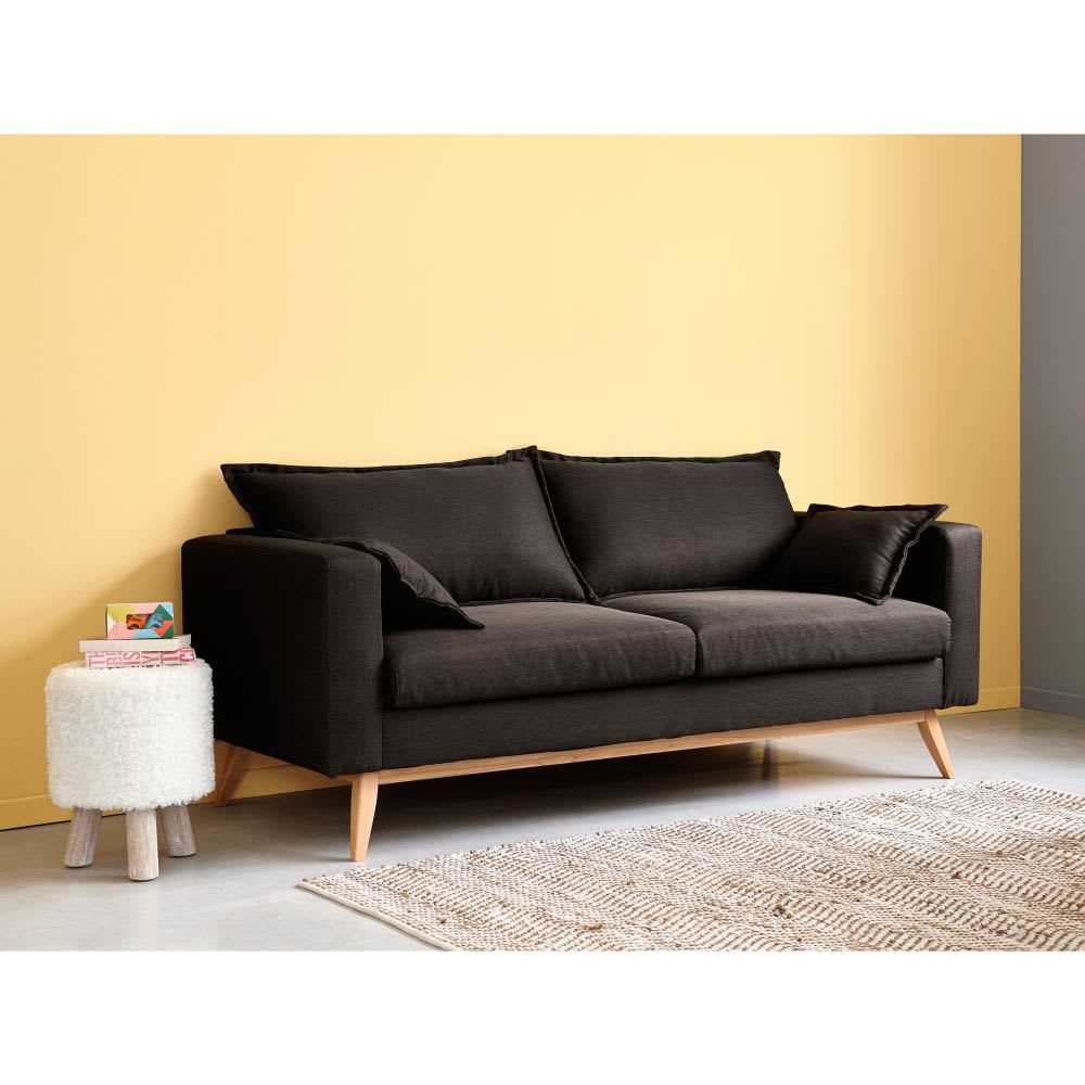 Places Lit Canapé Gris 3 Ardoise SVzMUp