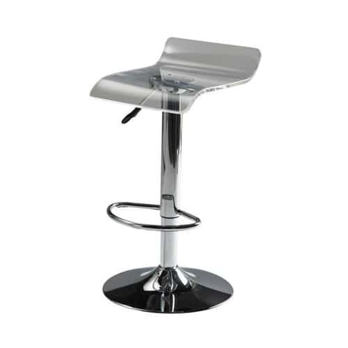 Chromé Tabouret Métal Bar Et De En Plastique Acrylique LMUVpGqSz