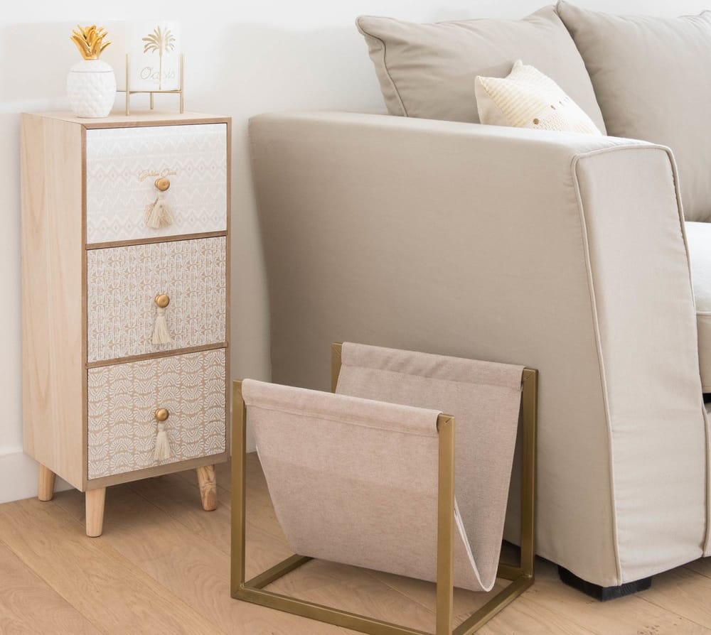 Petit meuble de rangement 3 tiroirs Maisons du Monde