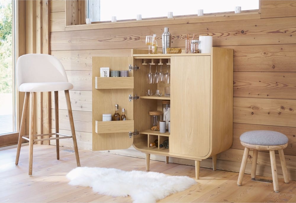 Meuble de bar 2 portes Sunberry | Maisons du Monde