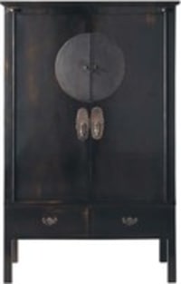 Armoire en bois noir L 117 cm Armoire en bois noir L 117 cm