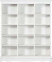 Bibliothèque en paulownia blanc Bibliothèque en paulownia blanc