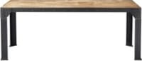 Esstisch im Industrial-Stil aus massivem Mangoholz und Metall 8/10 Personen, L200 Esstisch im Industrial-Stil aus massivem Mangoholz und Metall 8/10 Personen, L200