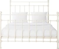 Lit 160x200 en métal blanc Lit 160x200 en métal blanc