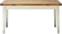 Mesa de comedor extensible de álamo macizo L.160 Mesa de comedor extensible de álamo macizo L.160