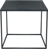 Metal Industrial Coffee Table in Black Metal Industrial Coffee Table in Black