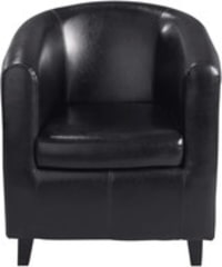 Poltrona club nera Poltrona club nera