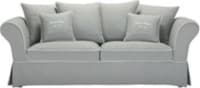 Sofa 3-/4-Sitzer aus Baumwolle, grau Sweet home Sofa 3-/4-Sitzer aus Baumwolle, grau Sweet home