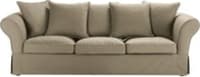 Sofa 4-/5-Sitzer aus Baumwolle, taupe Sofa 4-/5-Sitzer aus Baumwolle, taupe