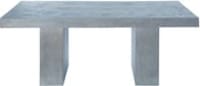 Table de jardin en magnésie effet béton 8/10 personnes L200 Table de jardin en magnésie effet béton 8/10 personnes L200