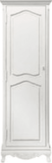 Wäscheschrank aus Paulownienholz, weiß Wäscheschrank aus Paulownienholz, weiß