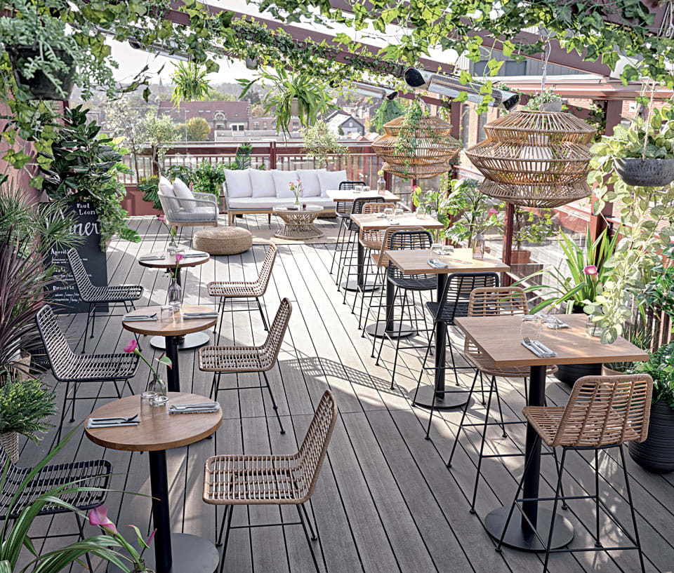 Quel mobilier de terrasse choisir pour votre restaurant