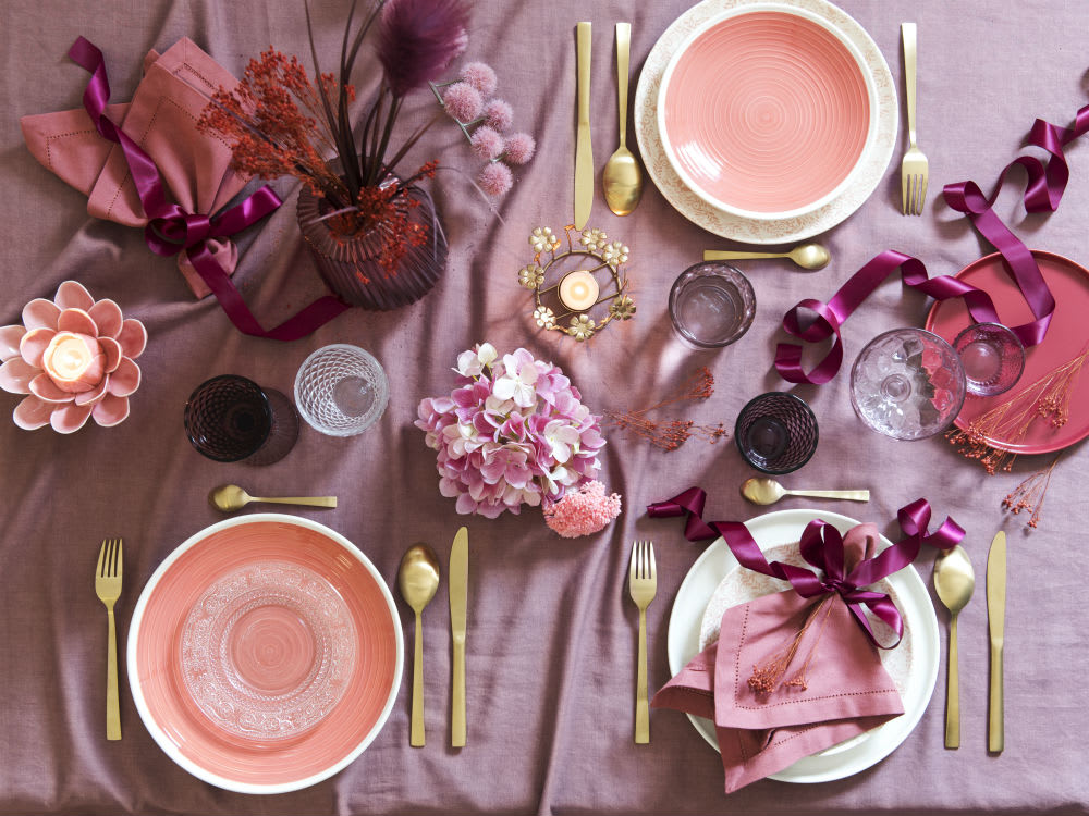 Assiette rose : la touche de couleur parfaite pour votre table - MBT