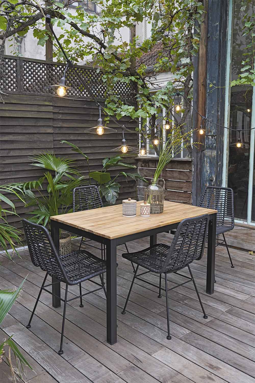 Décoration lumineuse pour terrasse et jardin à petit prix