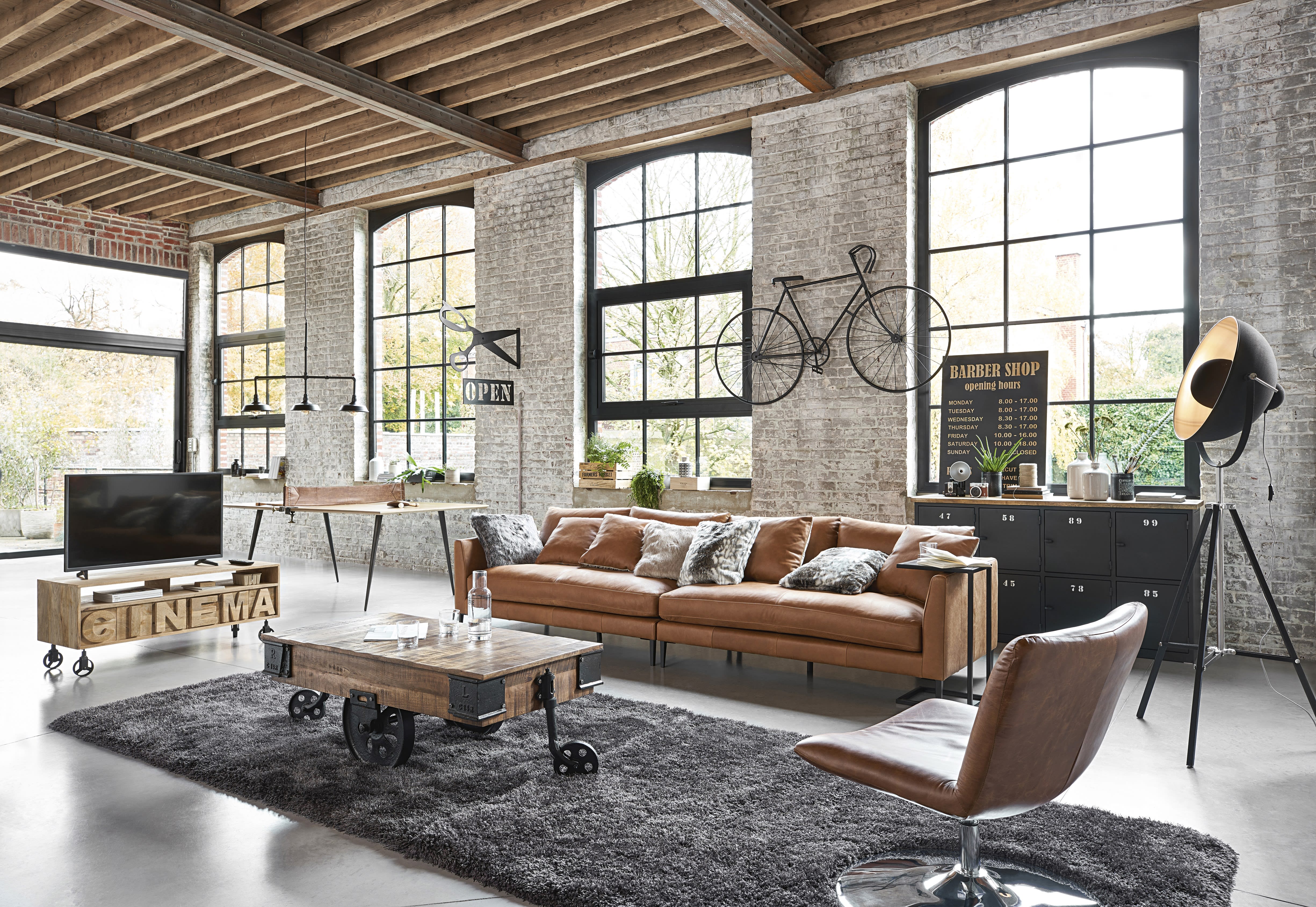 LOFT Caisse d'accueil style industriel - Mobilier d'accueil