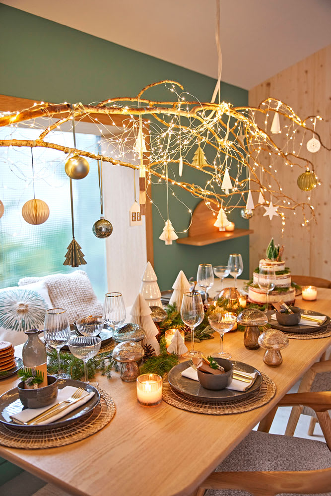 Idée déco table Noël : toutes nos astuces pour un décor de rêve