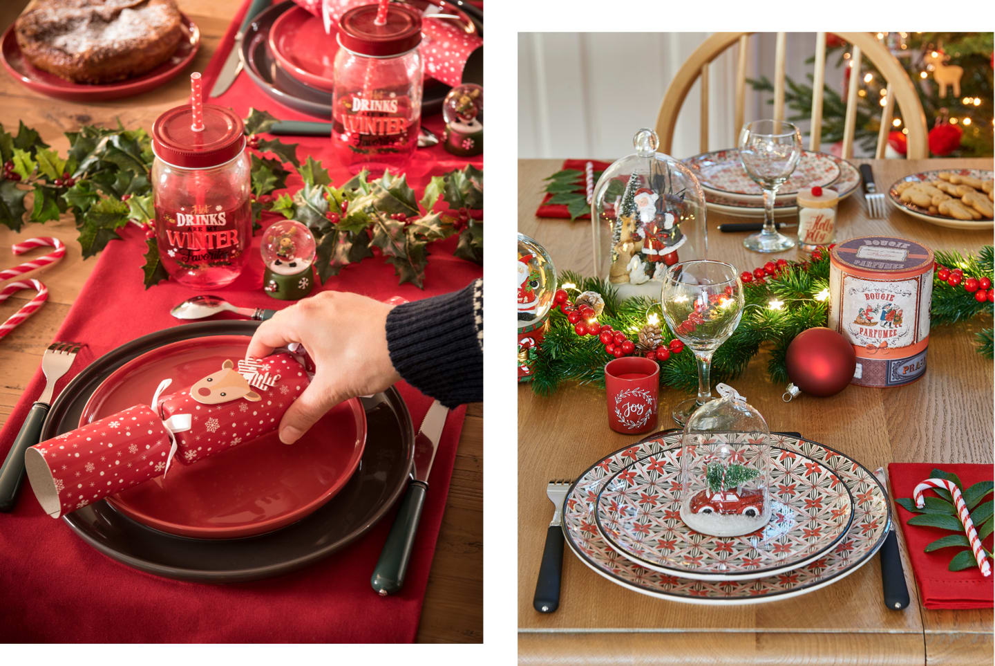 10 decoratietips voor je kersttafel je te geven in de feestdagen | Maisons du Monde