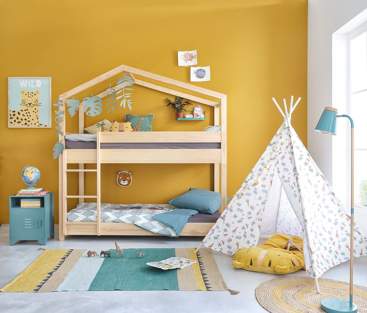 Chambre d'enfants : 21 idées stylées pour habiller les murs
